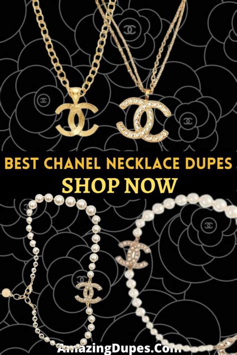 best chanel dupes|chanel knockoff necklaces.